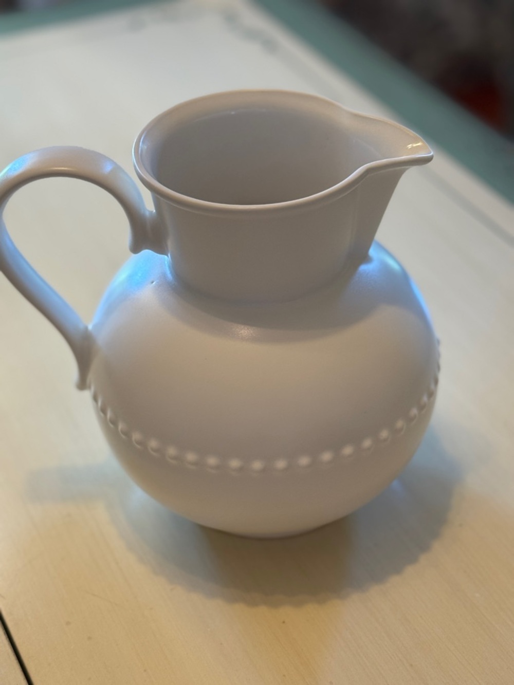 Dansk White Ceramic Serving Bowl - Rondure Style - Picture 3 of 5